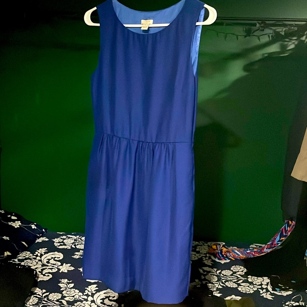 Sleek J Crew sleeveless dress